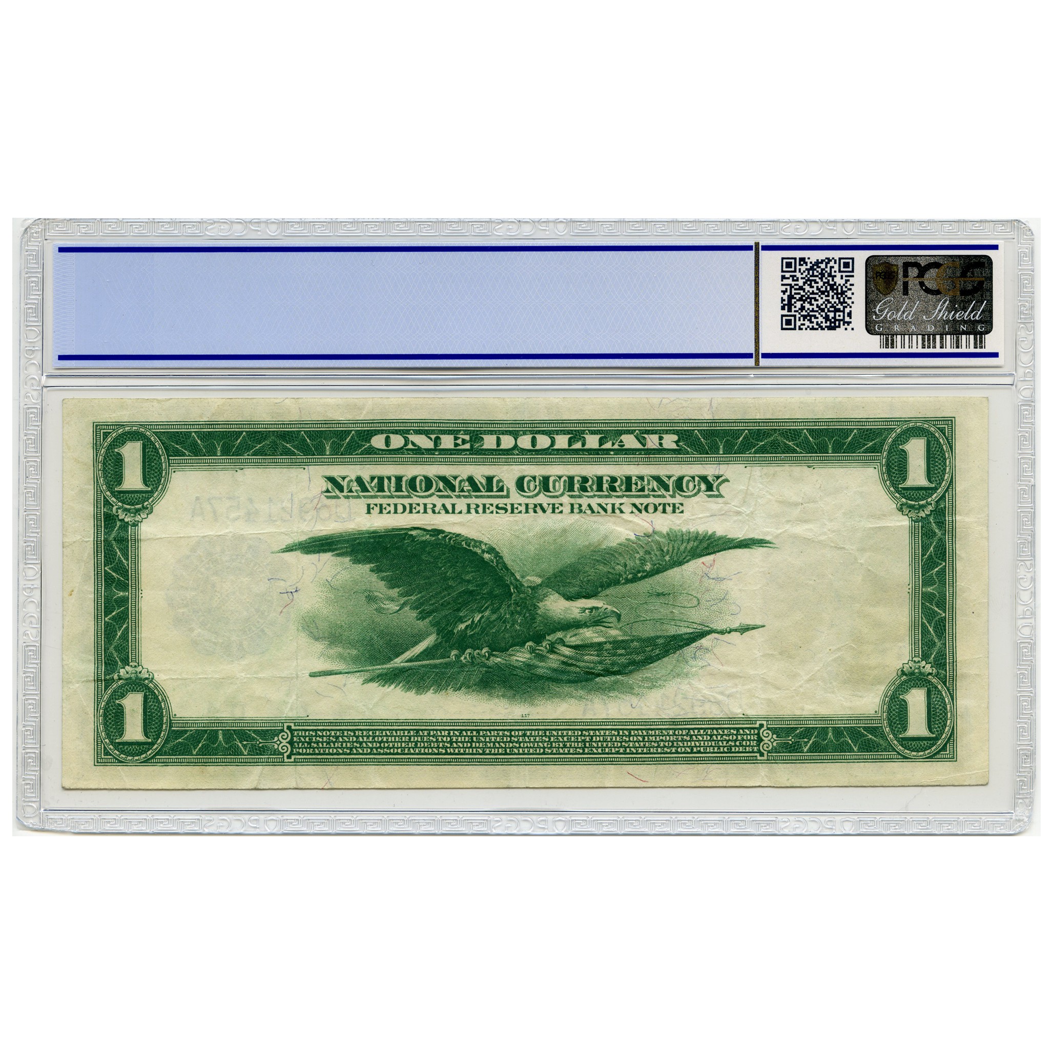 USA - 1 Dollar - D3921457A revers