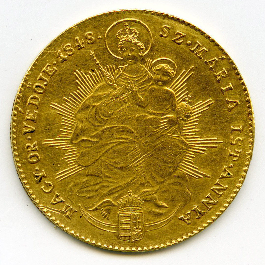 Hongrie - Ducat - 1848 revers