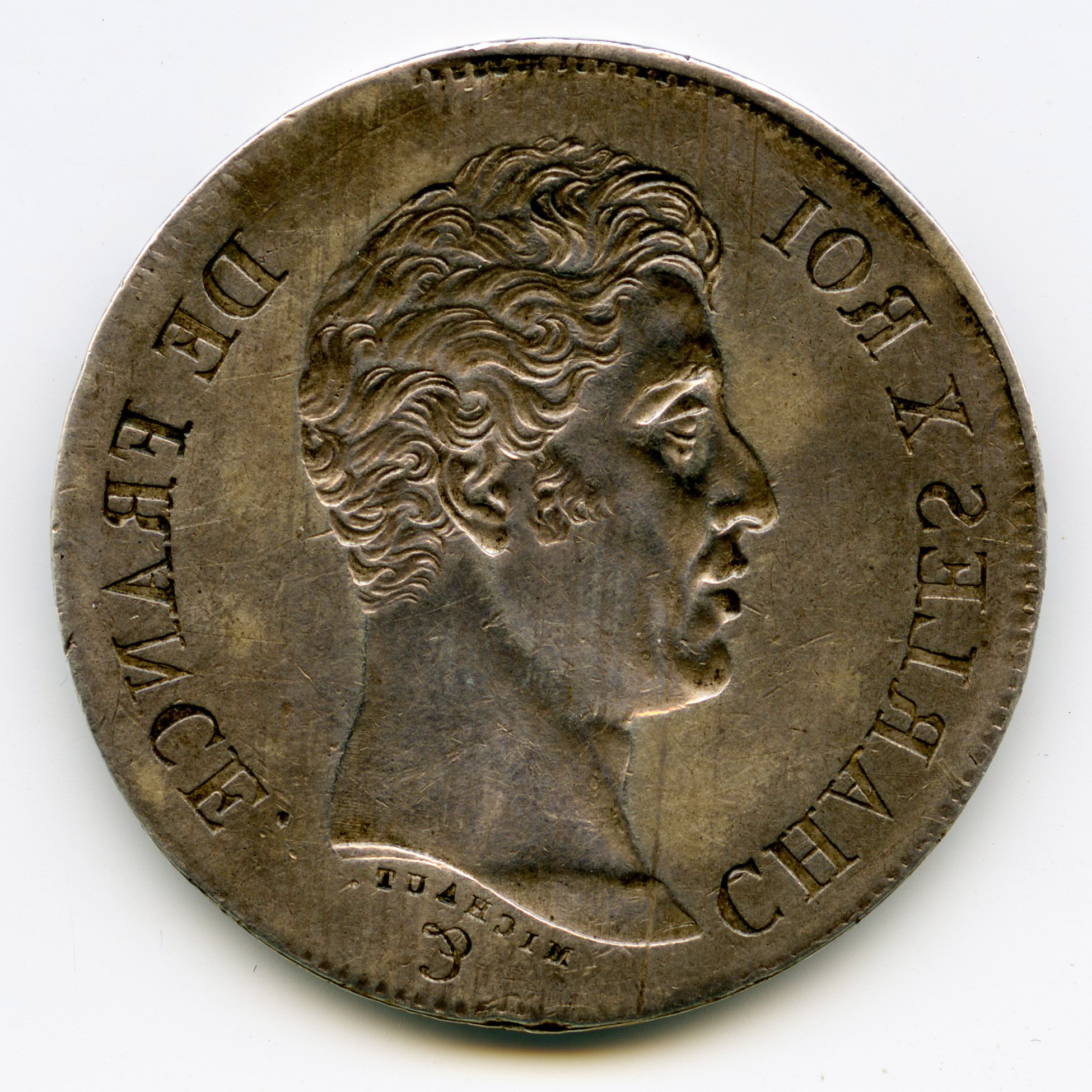 Charles X - 5 Francs revers