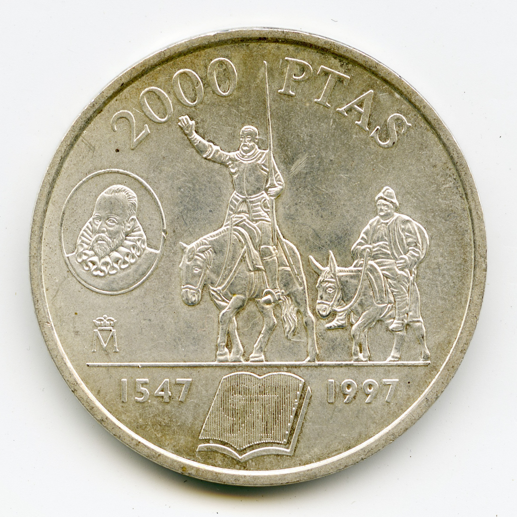 Espagne - 2000 Pesetas - 1997 revers