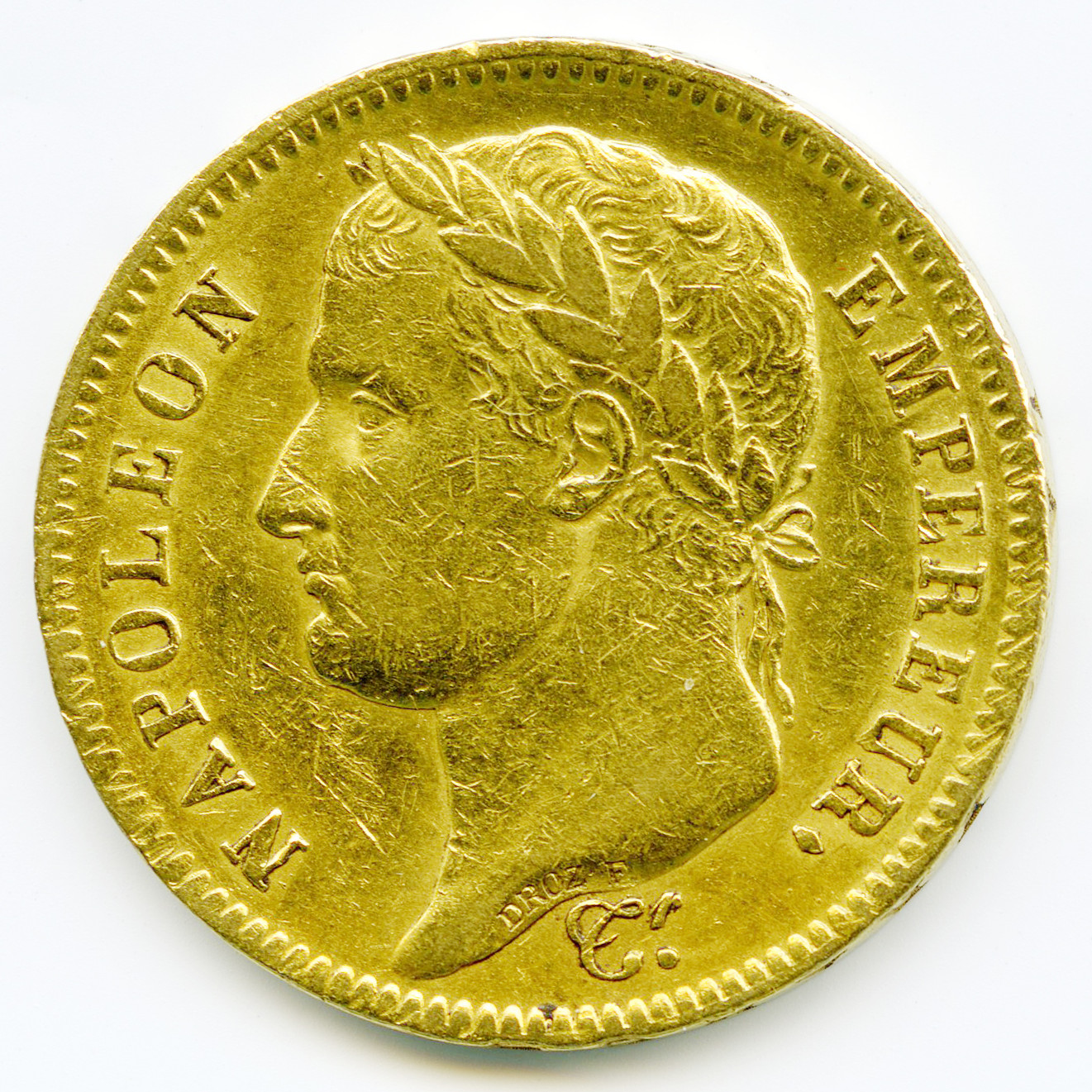 Napoléon Ier - 40 Francs - 1811 A avers