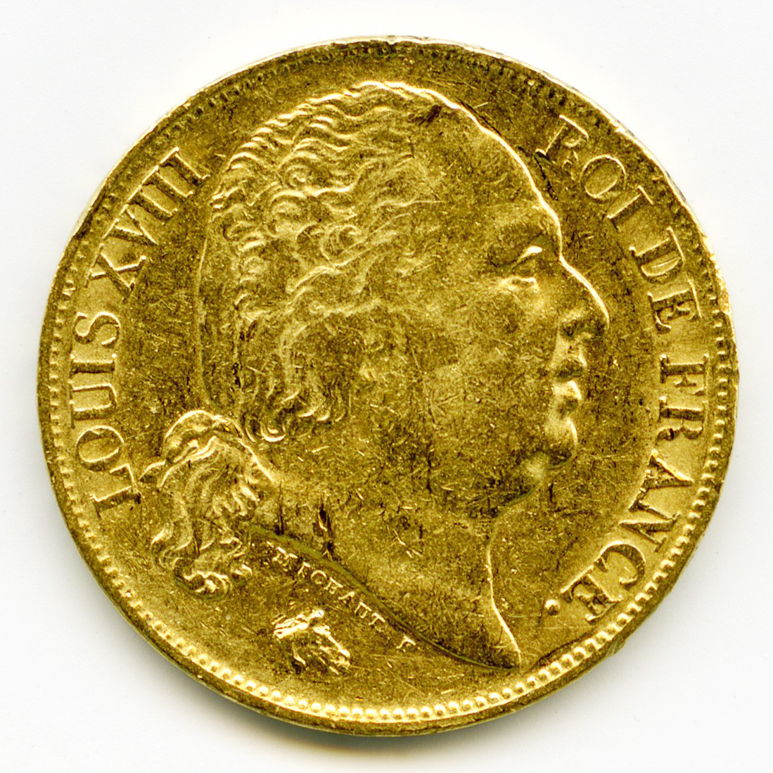 Louis XVIII - 20 Francs - 1817 A avers