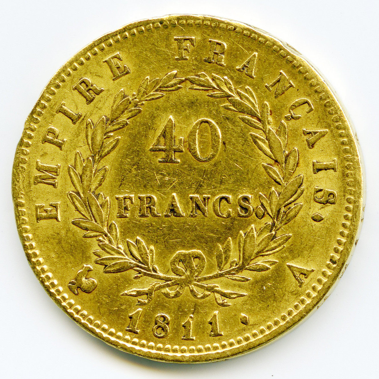 Napoléon Ier - 40 Francs - 1811 A revers