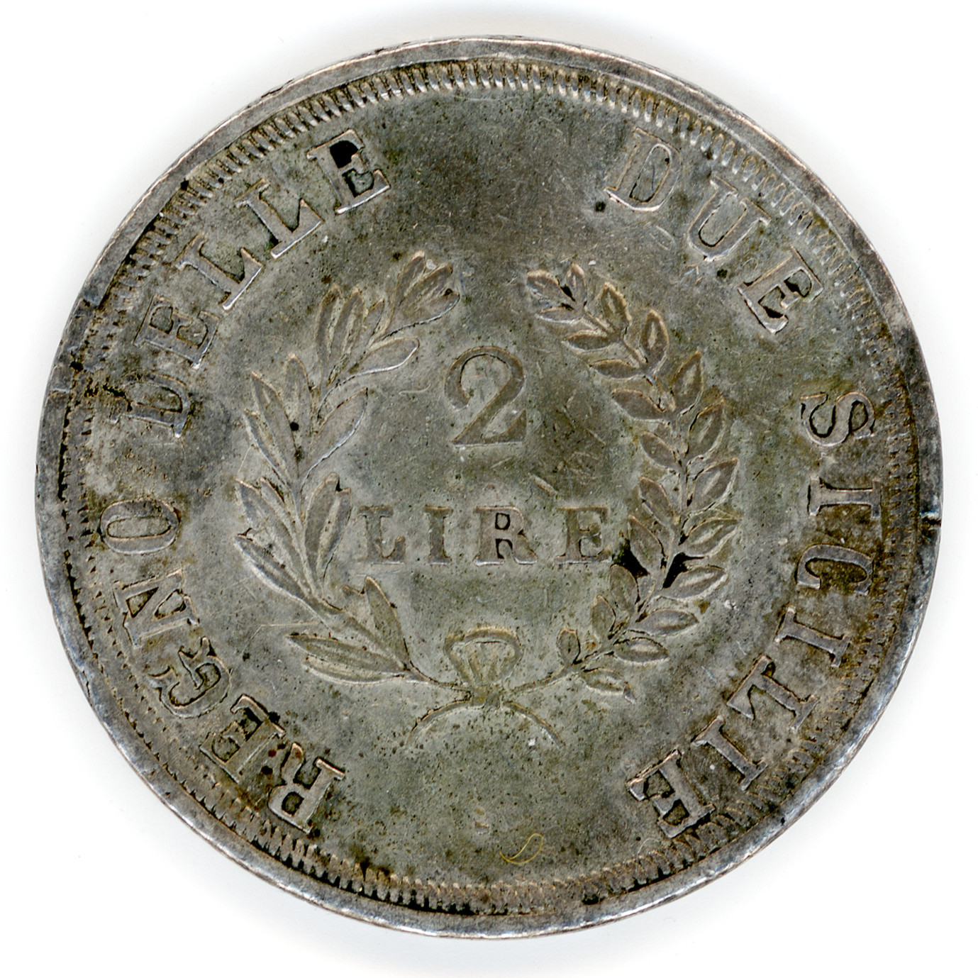 Italie - 2 Lire - 1813 revers