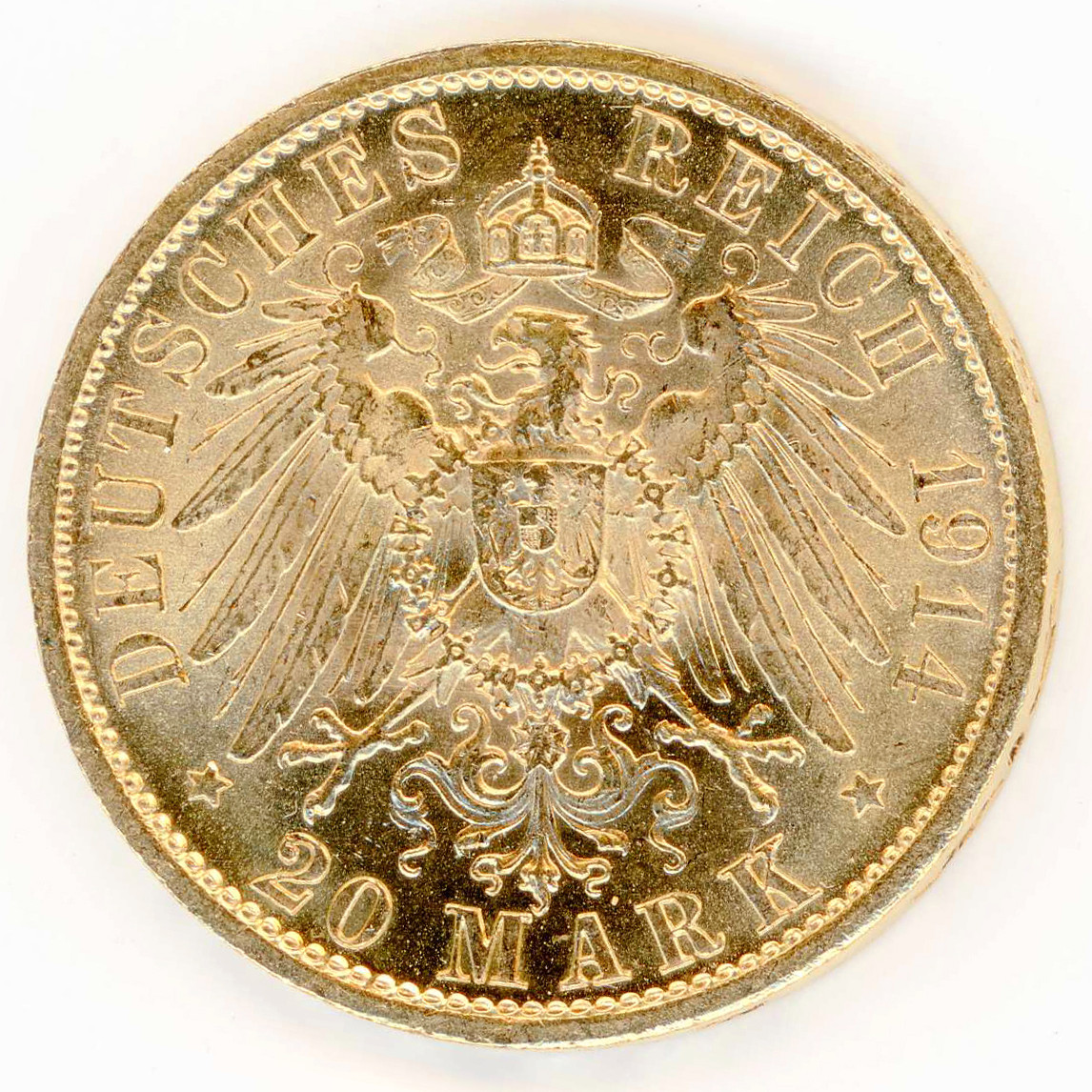 Allemagne - 20 Mark - 1914 revers