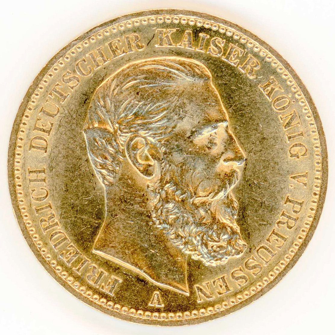 Allemagne - 20 Mark - 1888 A avers