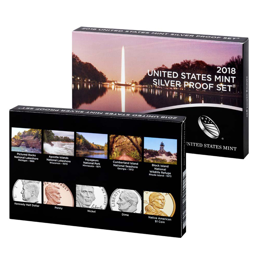 USA - Silver Proof Set - 2018 revers