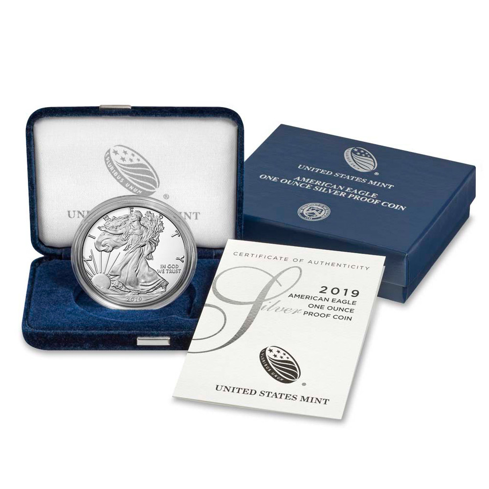 USA - American Eagle - 2019 - Proof revers