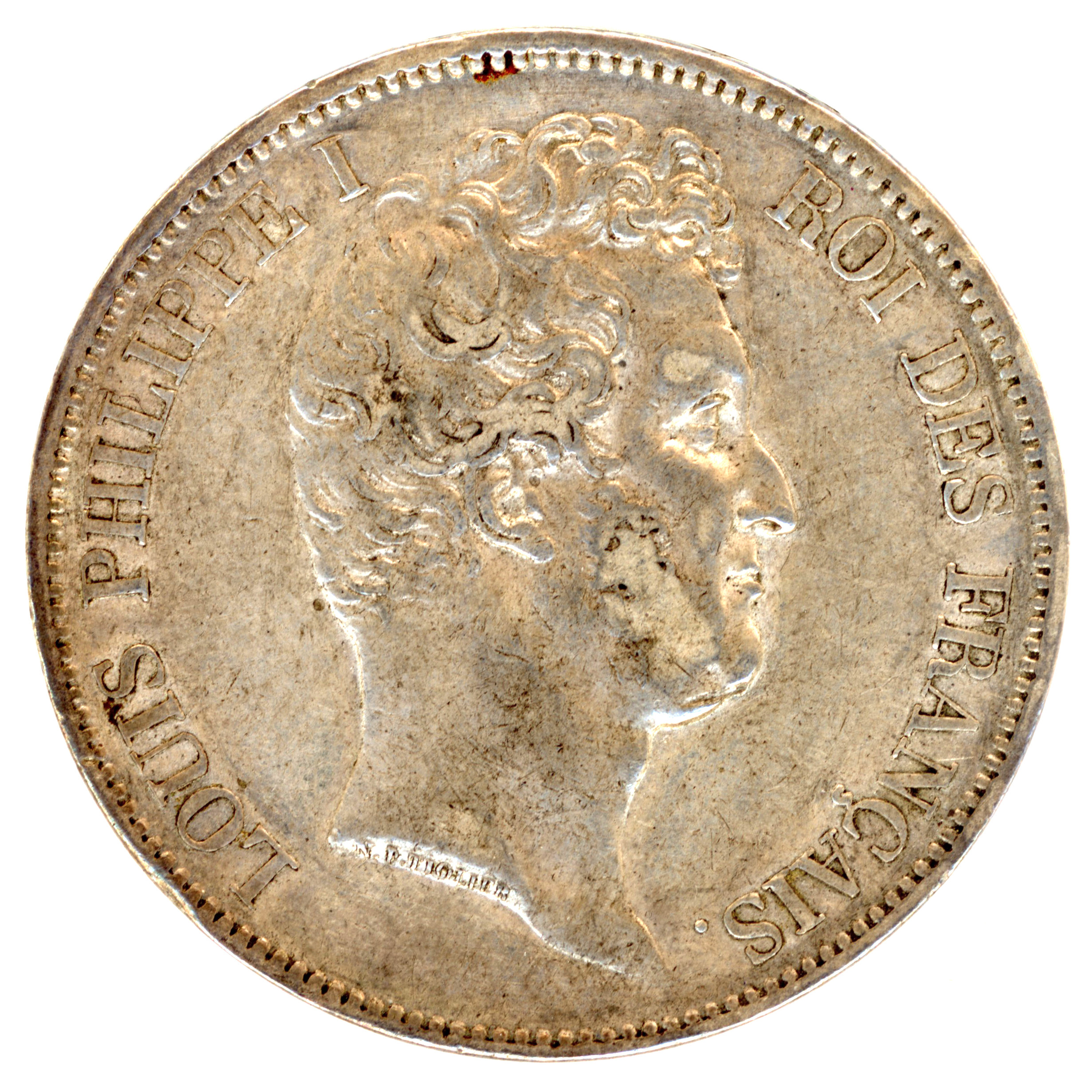 Louis Philippe - 5 Francs - 1831 T avers