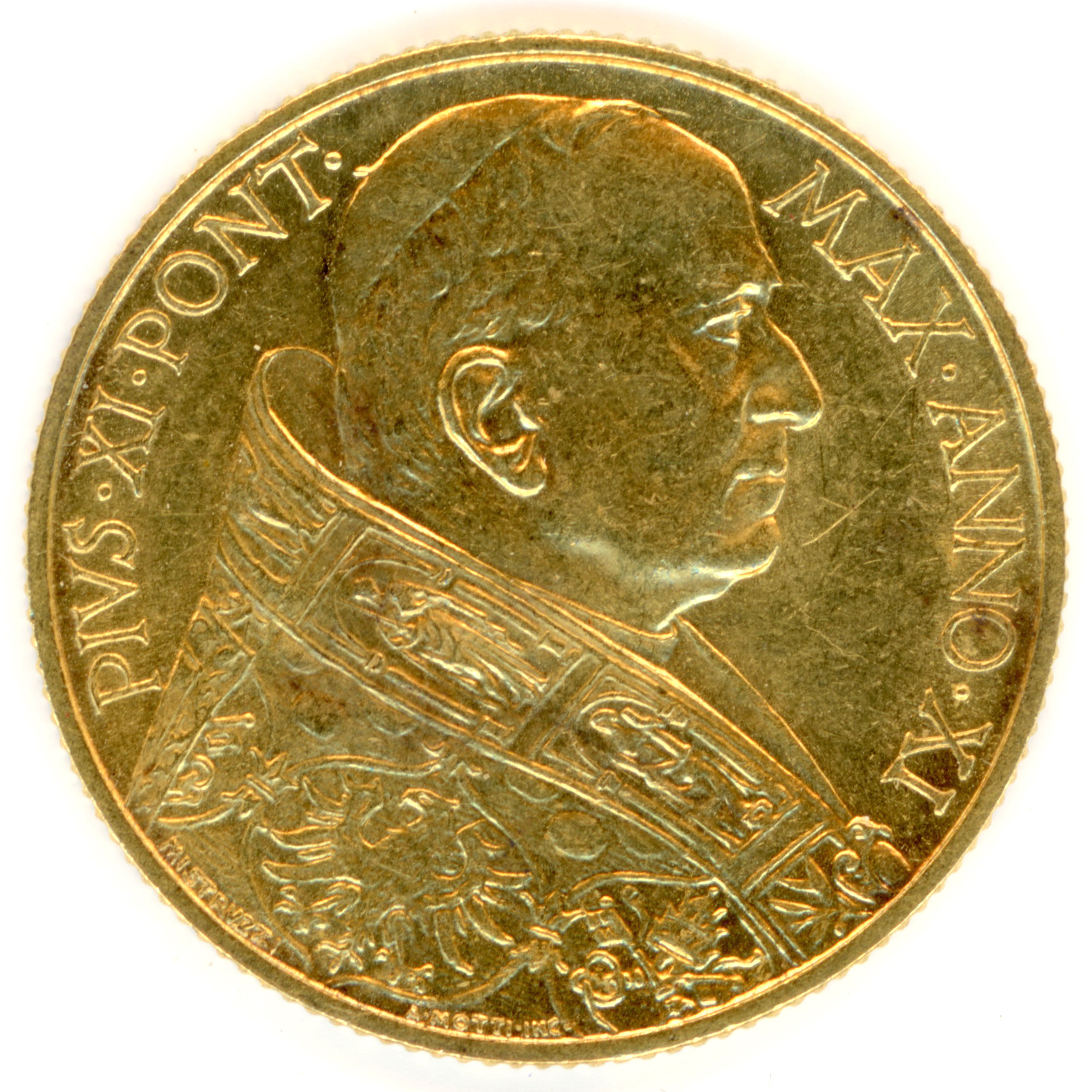 Vatican - Pie XI - 100 Lire - 1932 avers