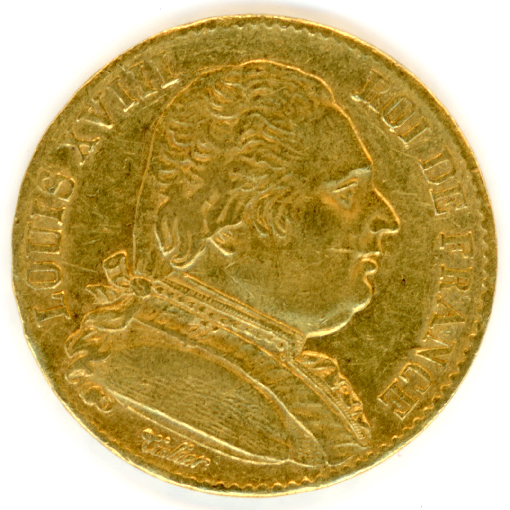 Louis XVIII - 20 Francs - 1814 L avers