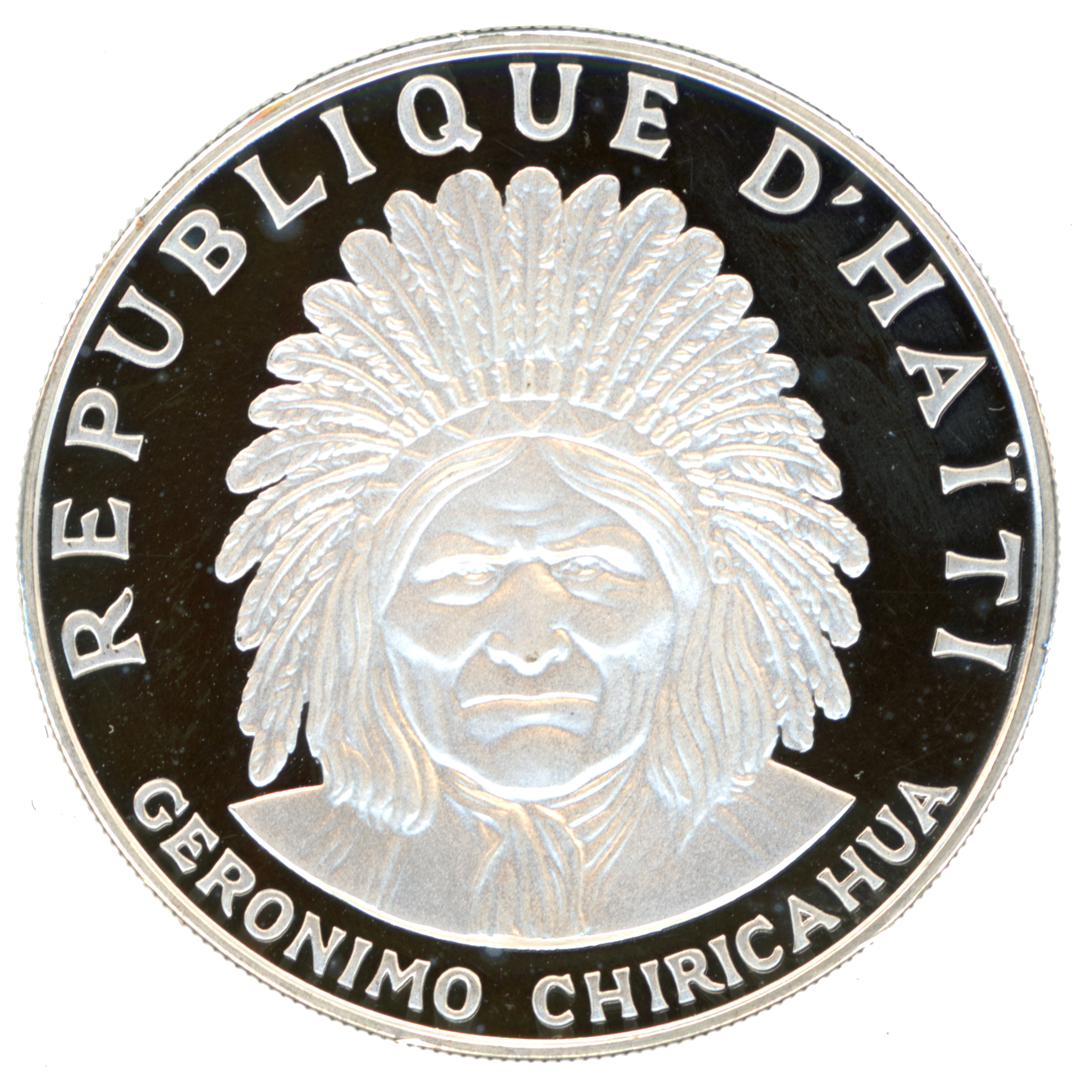 Haïti - 10 Gourdes - Chiricahua - 1971 avers Haïti - 10 Gourdes - Chiricahua - 1971 avers