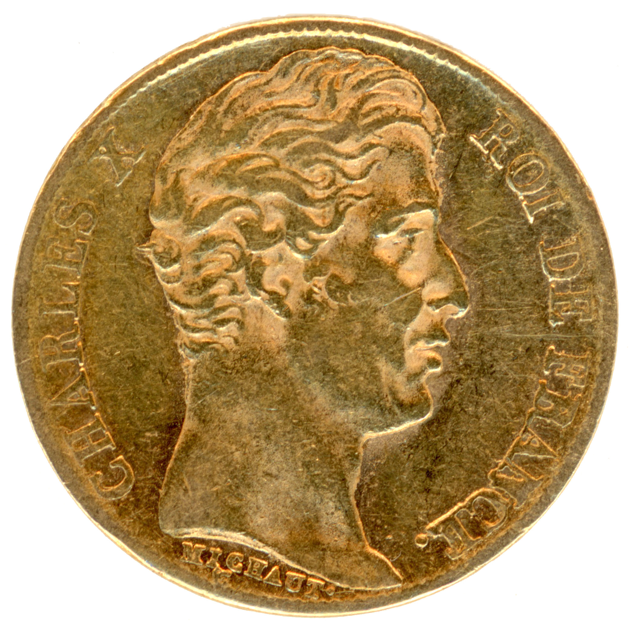 Charles X - 20 Francs - 1828 Paris avers Charles X - 20 Francs - 1828 Paris avers