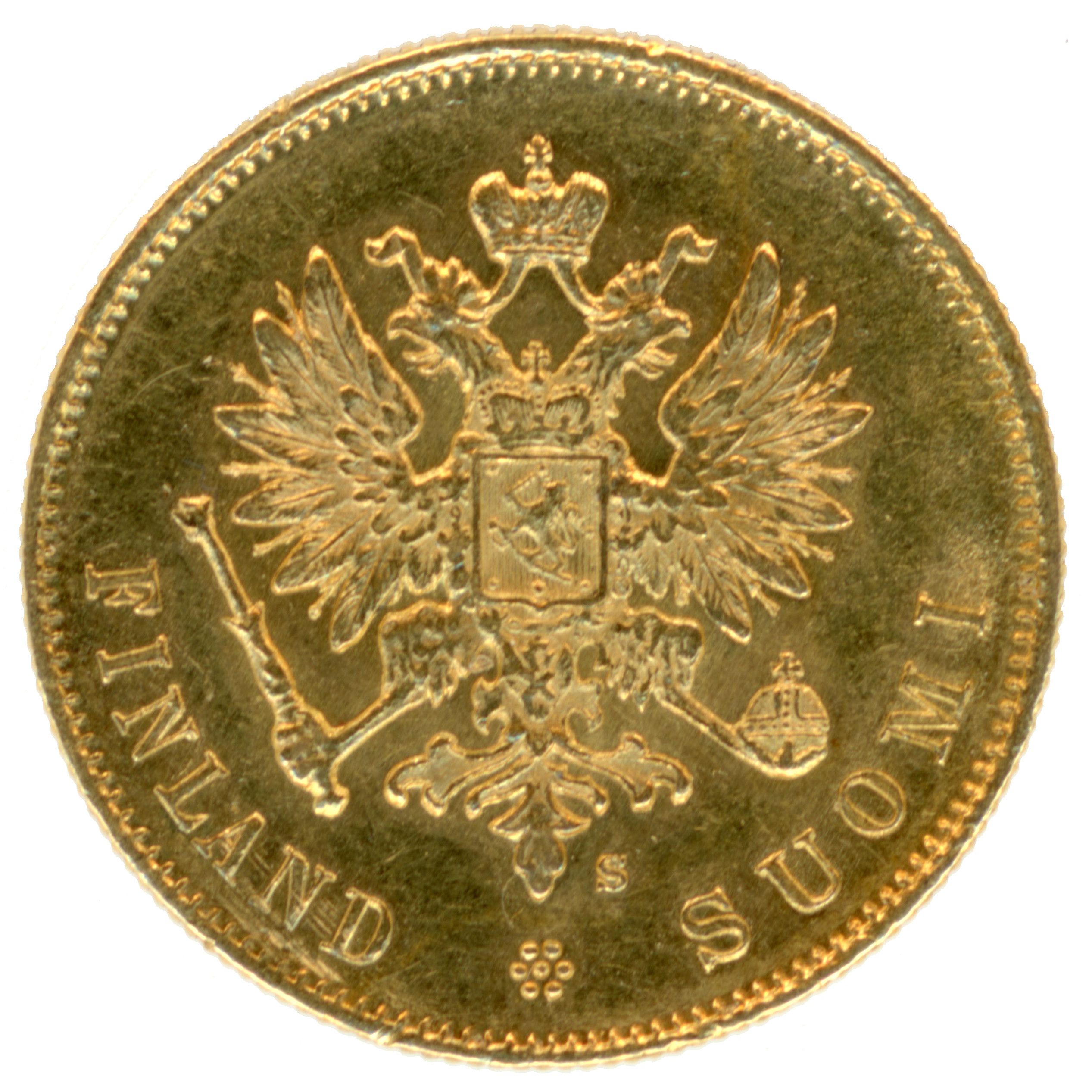 Finlande - 10 Markkaa - 1913 - Helsinki avers