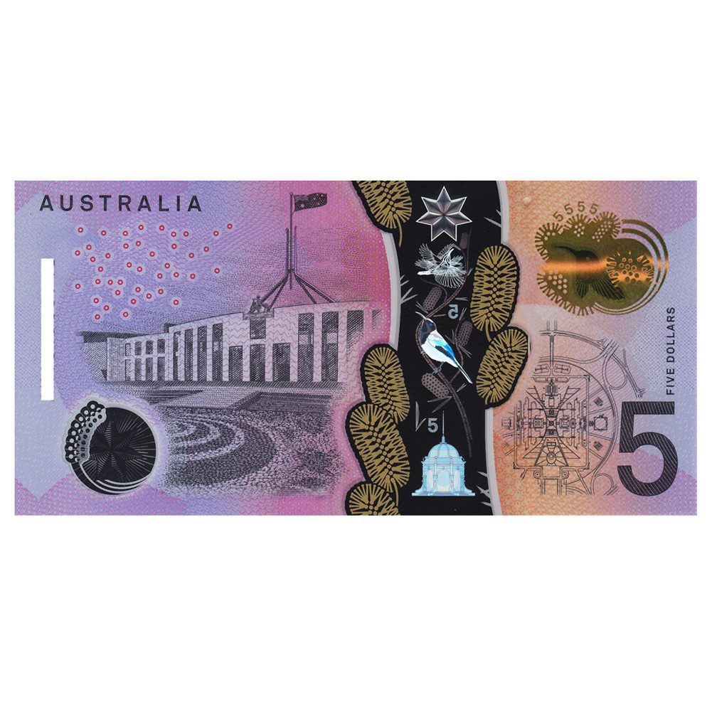 Australie - 5 Dollars - DK160342299 revers Australie - 5 Dollars - DK160342299 revers
