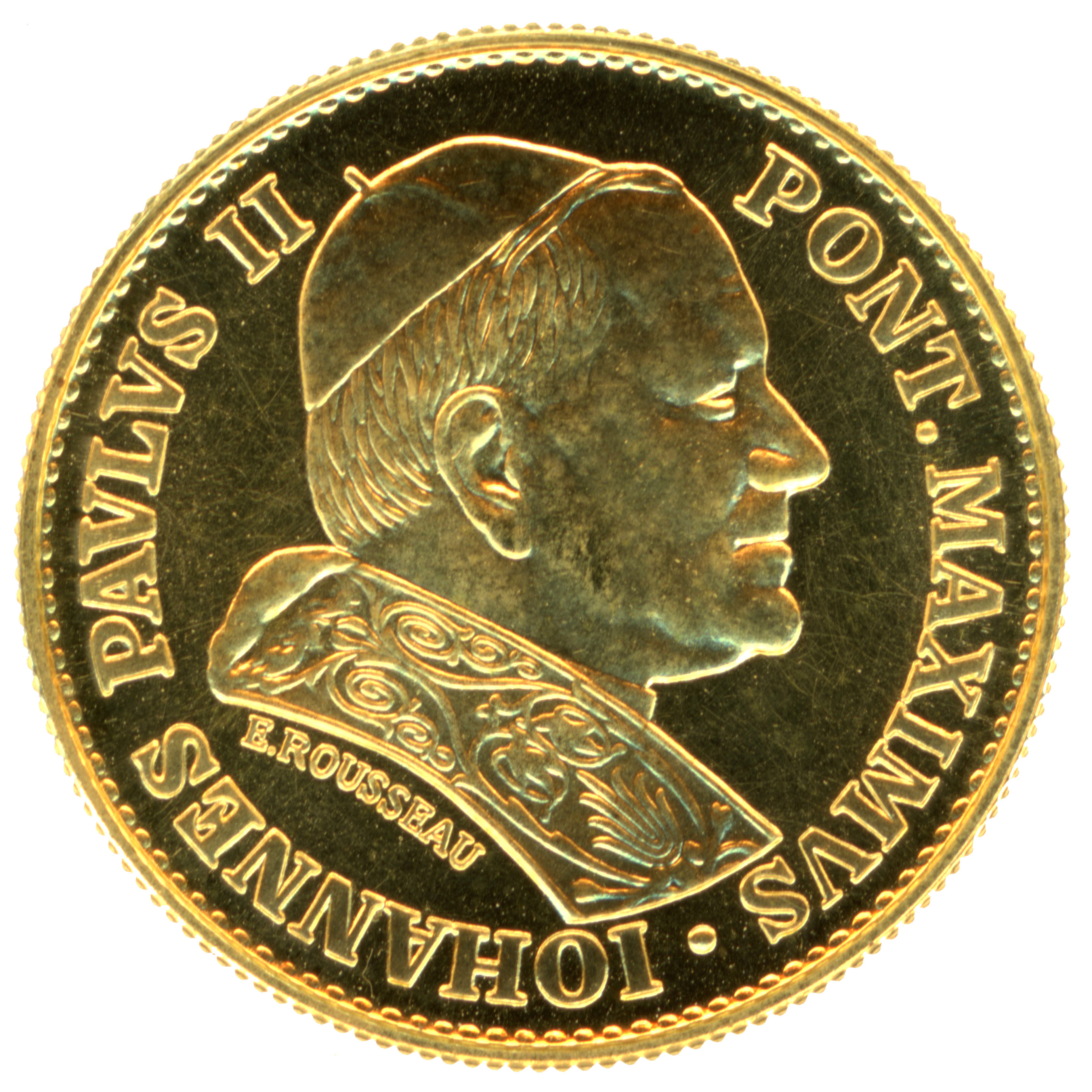 Médaille - Jean Paul II - 1980 avers Médaille - Jean Paul II - 1980 avers