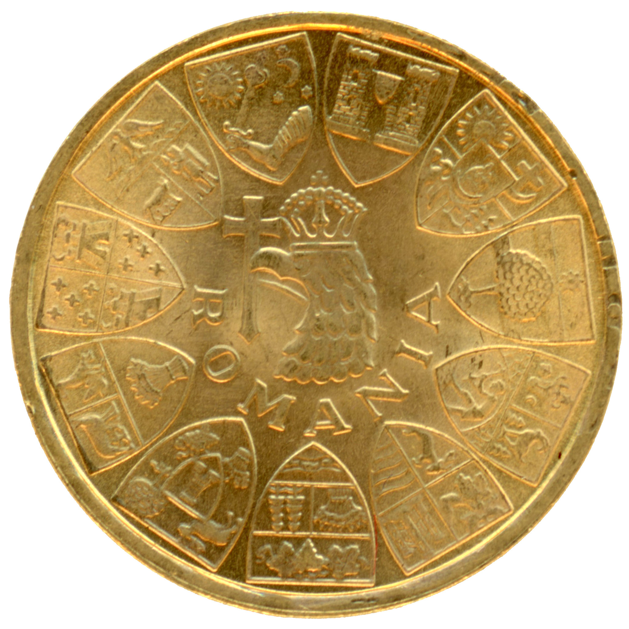 Roumanie - 20 Lei - 1944 revers