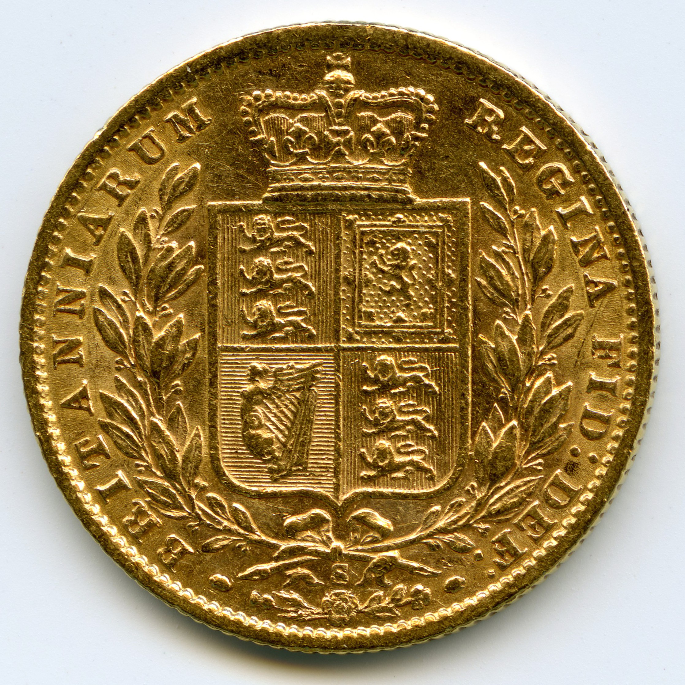 Australie - Souverain - 1872 S revers