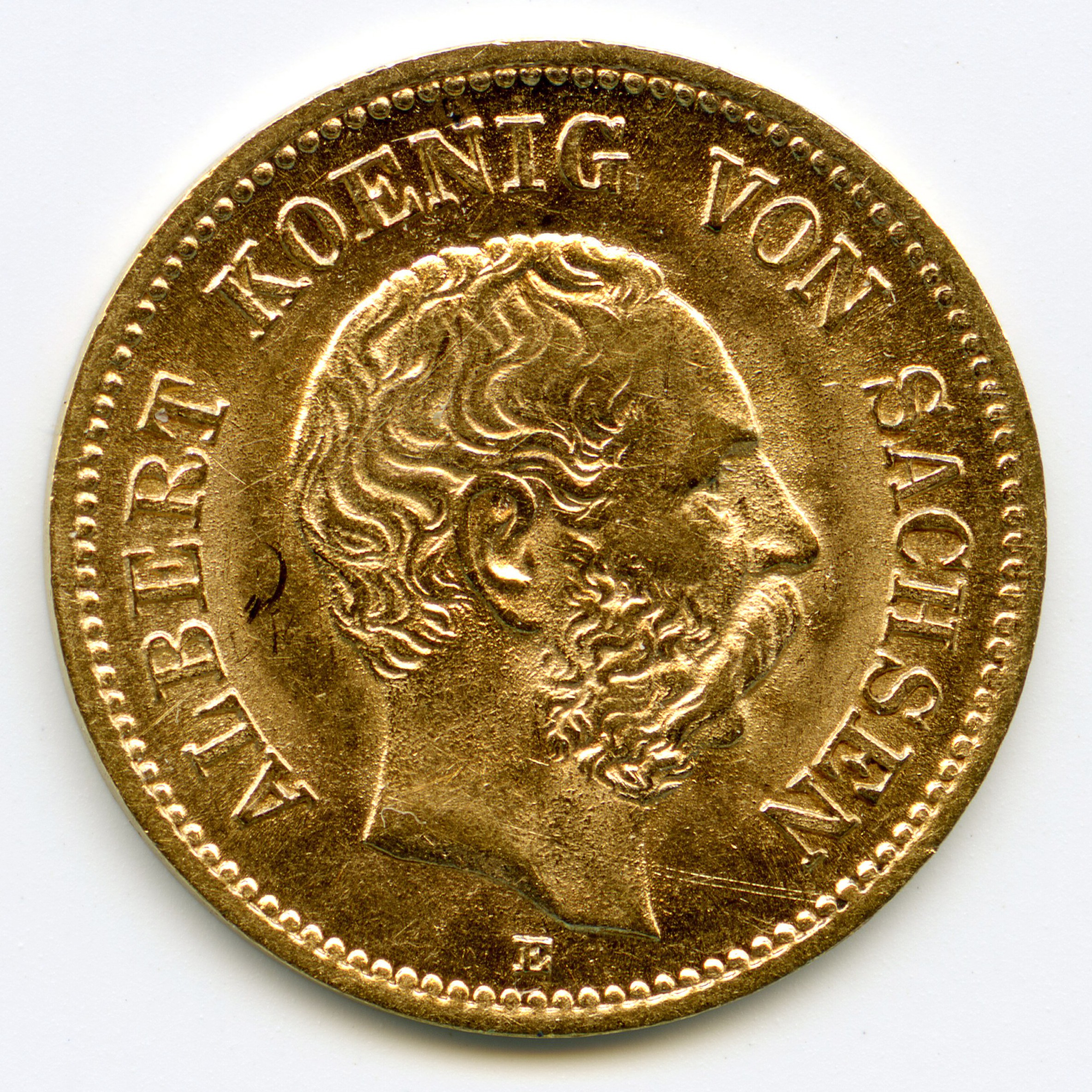 Allemagne - 5 Mark - 1877 avers