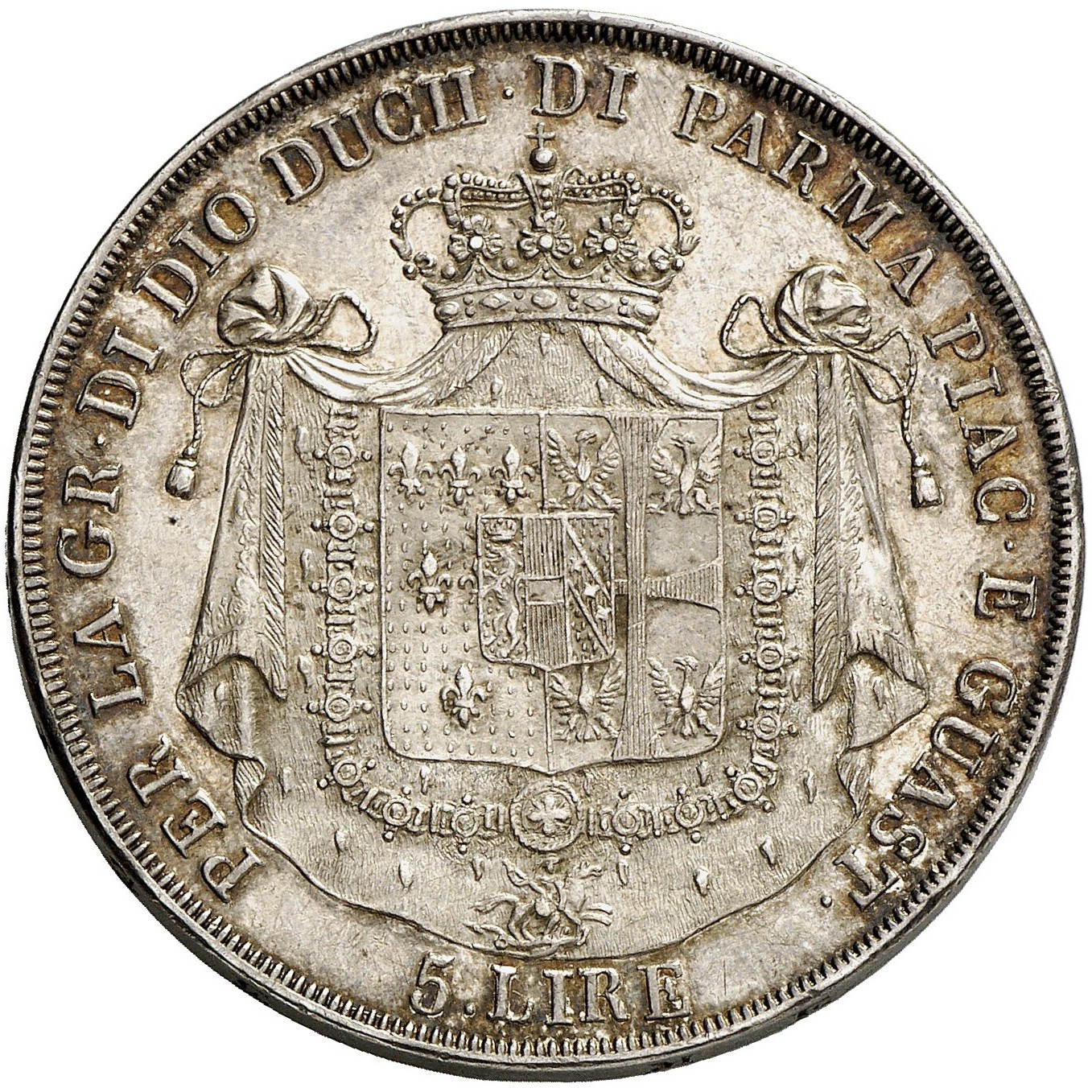 Italie - 5 Lire - 1815 - Milan revers