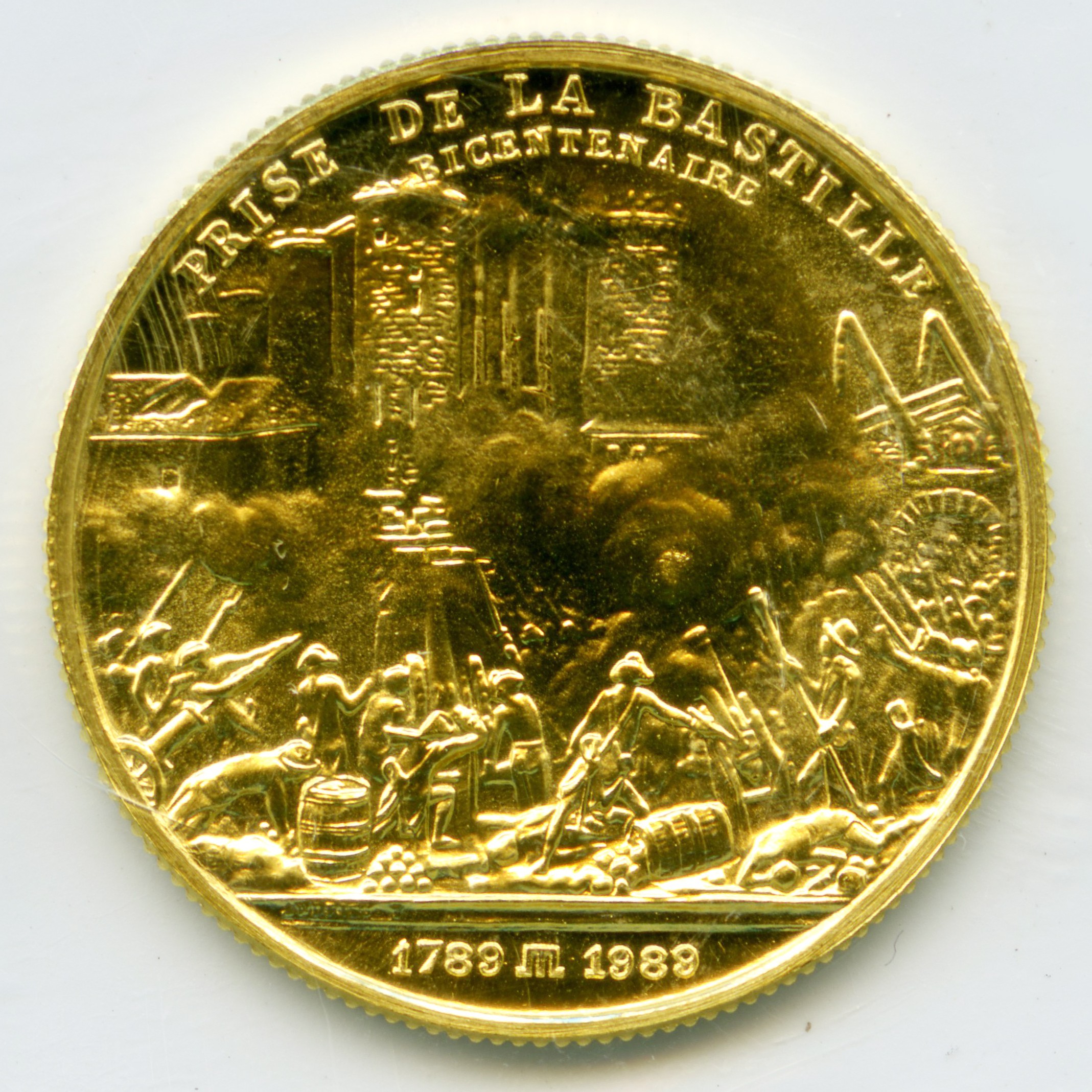 Essai - Prise de la Bastille - 1980 revers