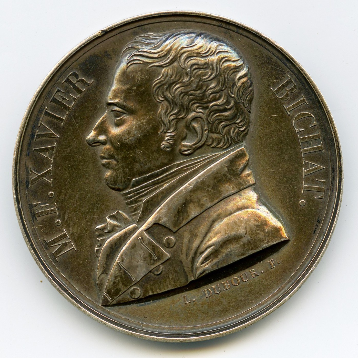 Xavier Bichat - Médaille Argent - 1902 avers