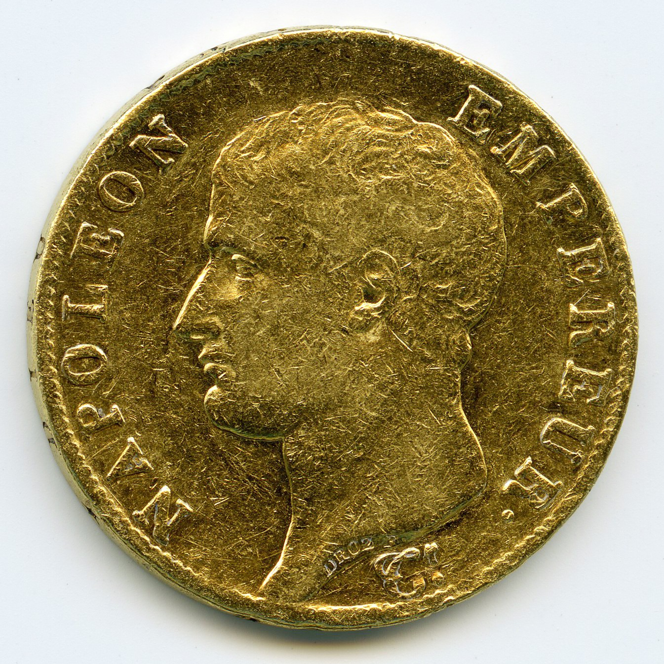 Napoléon Ier - 40 Francs - 1806 A avers