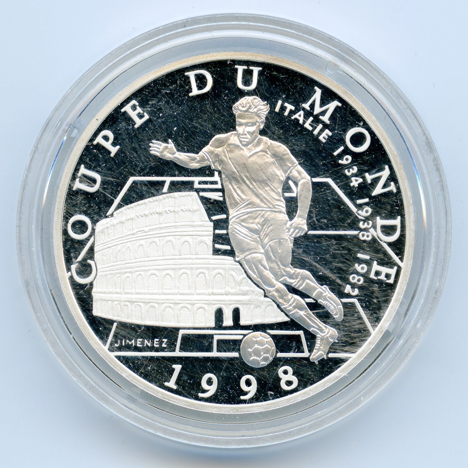 10 Francs - Coupe du Monde 1998 avers