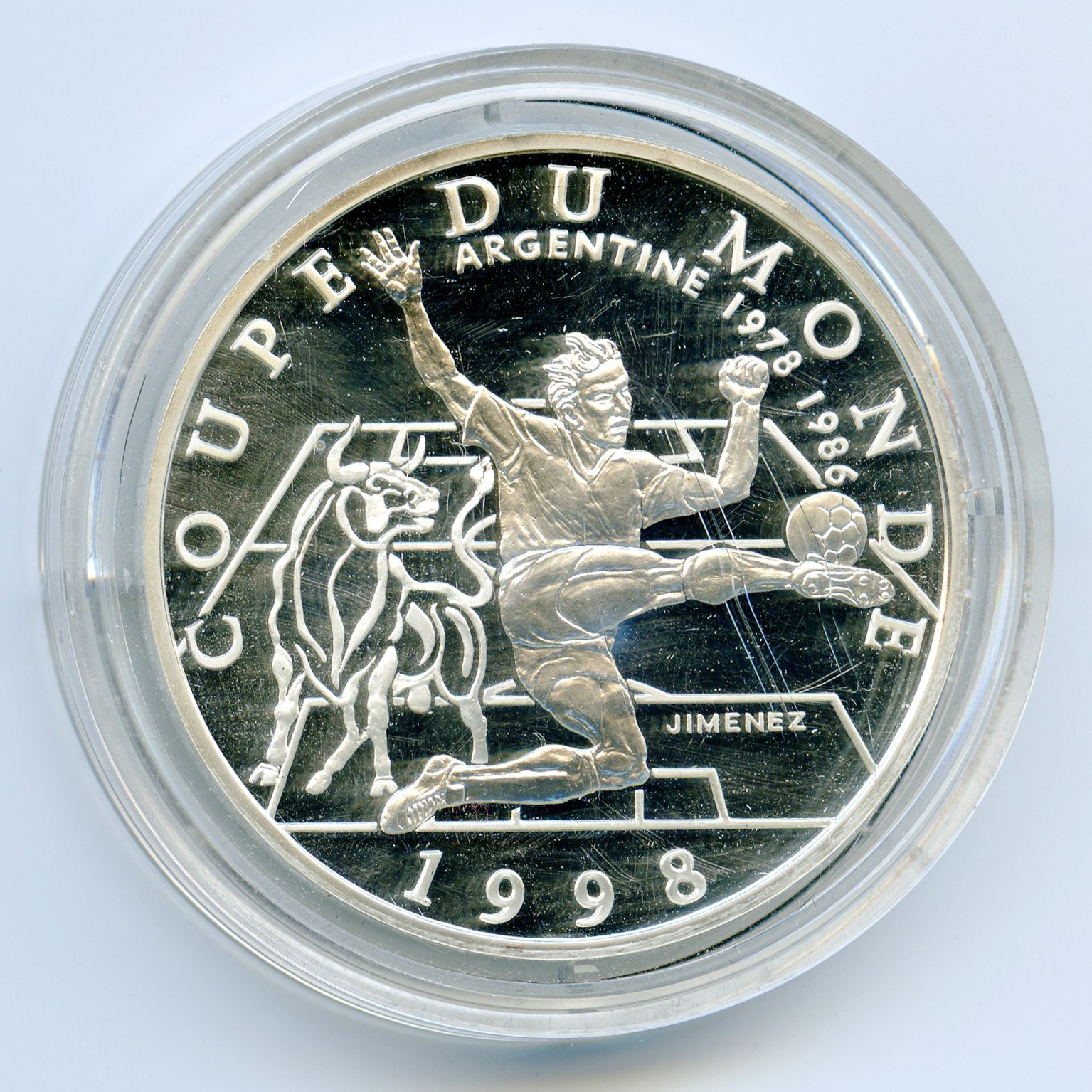 10 Francs - Coupe du Monde 1998 avers