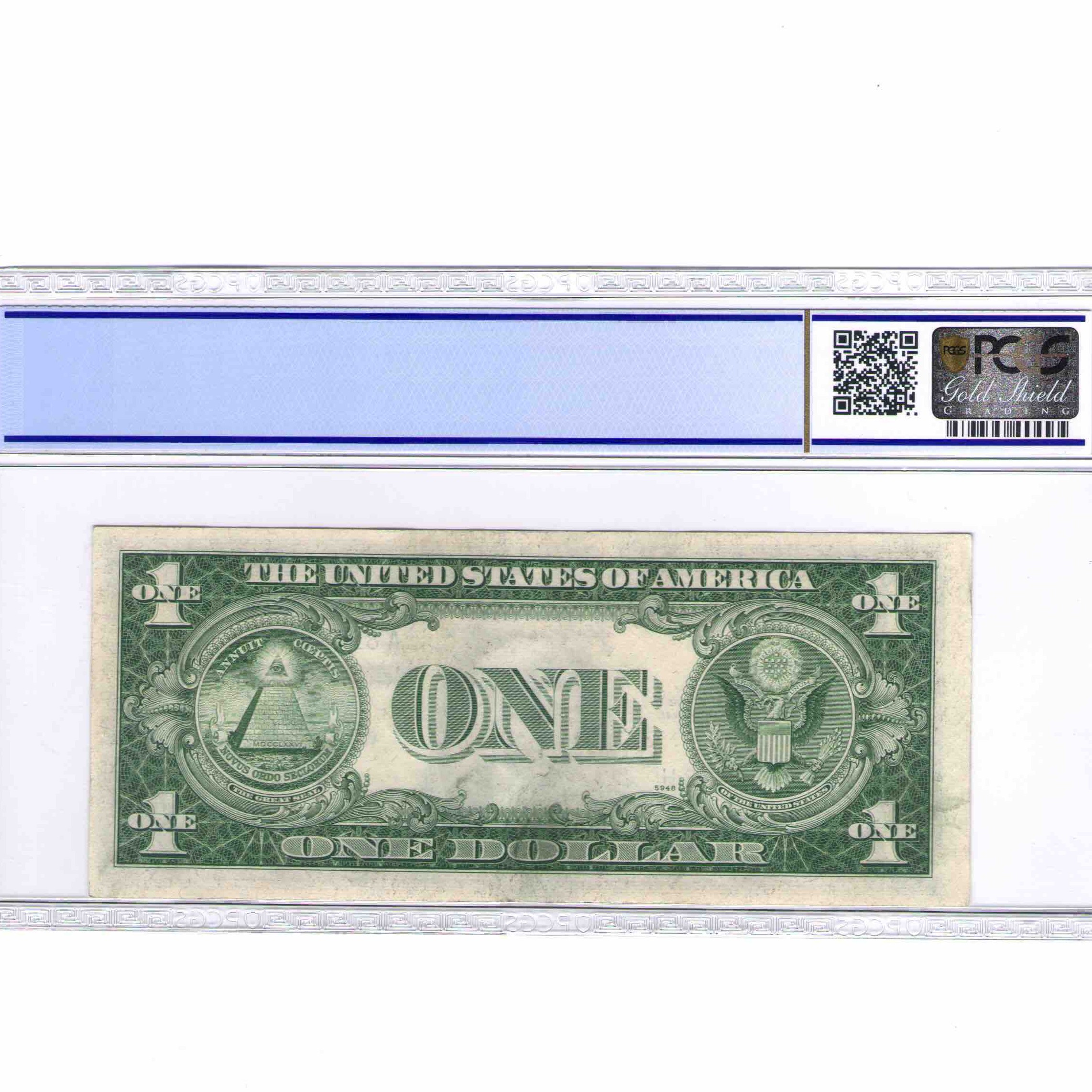 USA - 1 DOLLAR Silver certificate - 1935 revers