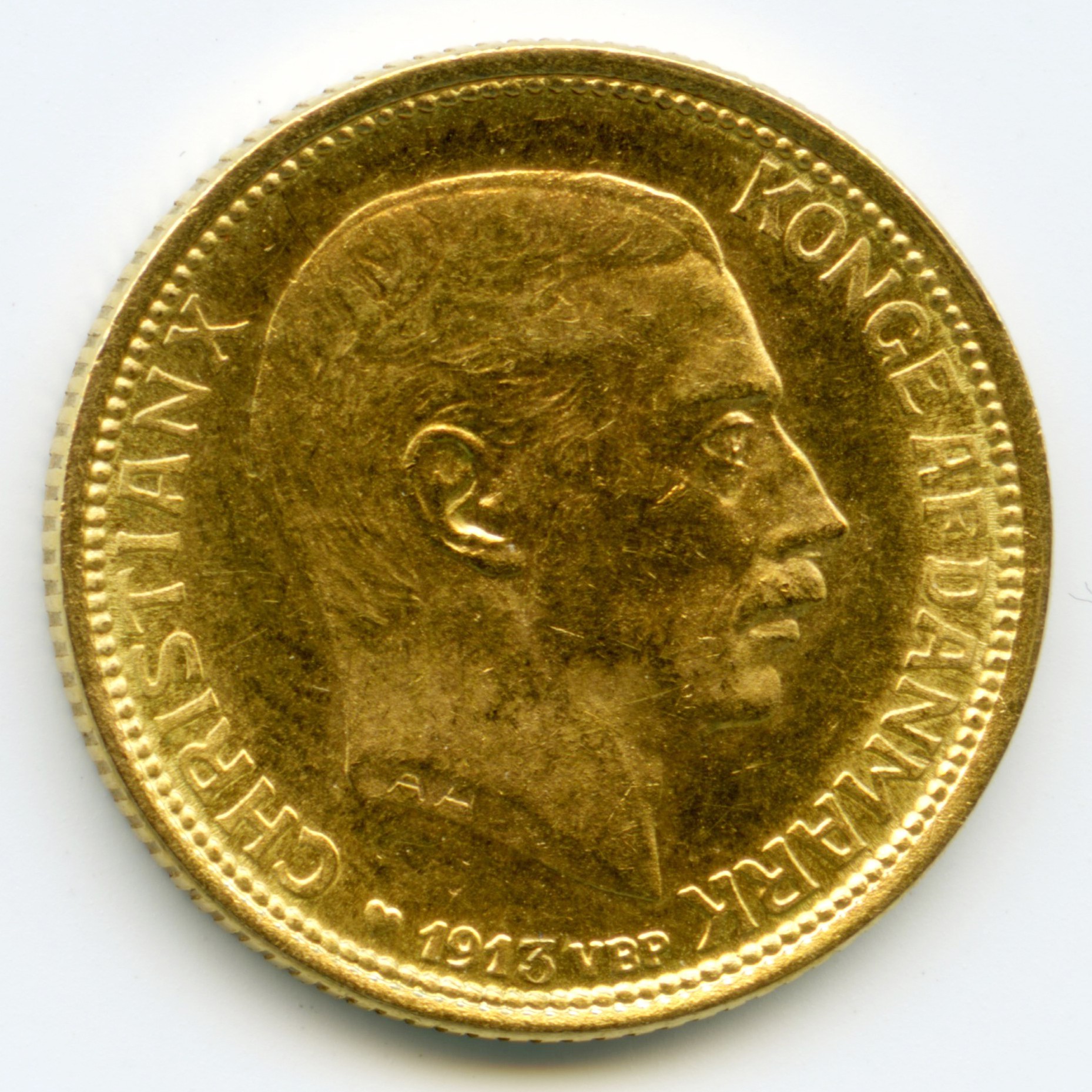 Danemark - 10 Kroner - 1913 VBP avers